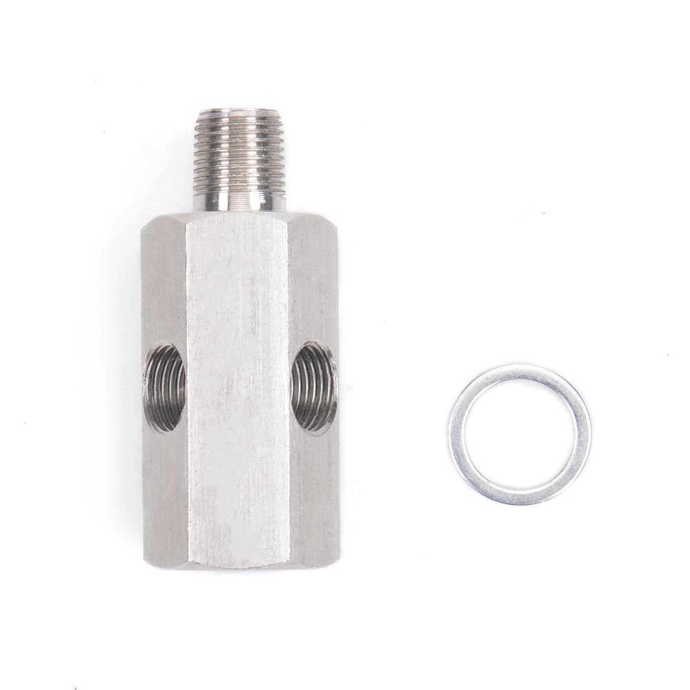Conector Adaptador Triple de Presión Universal
